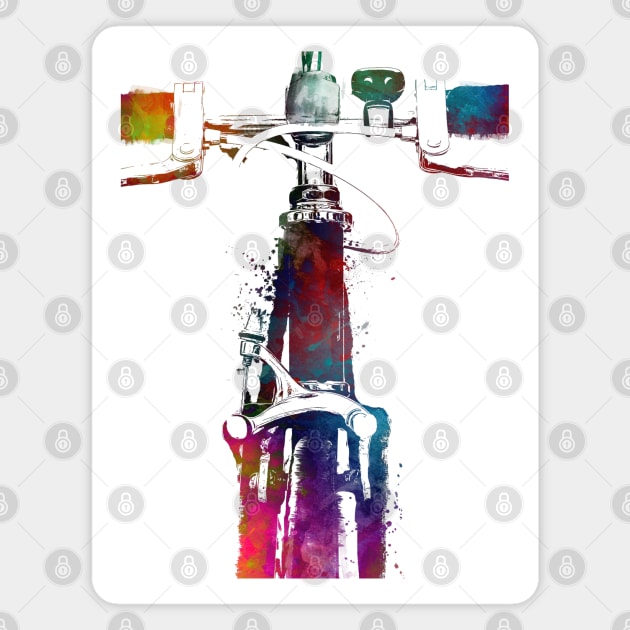 Cycling Bike sport art #cycling #sport Magnet by JBJart